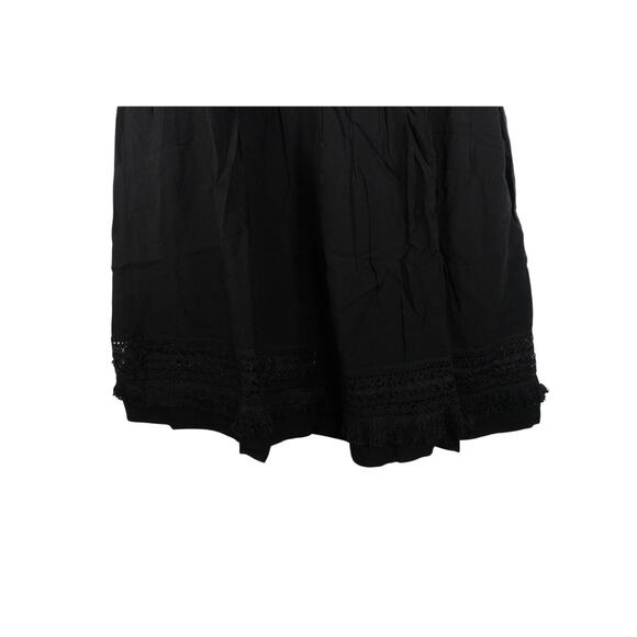 Tuckernuck Back Eyelet Trim Shift Dress Lace Gothic Retro Women’s XS 1461-ZZ - Picture 6 of 12